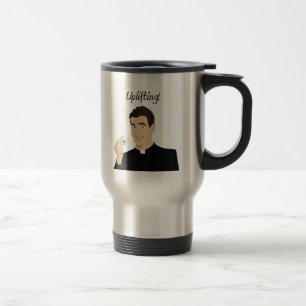 The Quicker Vicar Upper Travel Mug