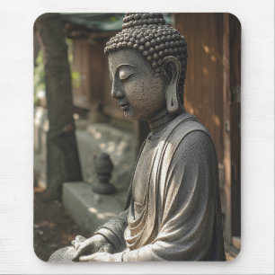 The Quiet Buddha Mouse Mat