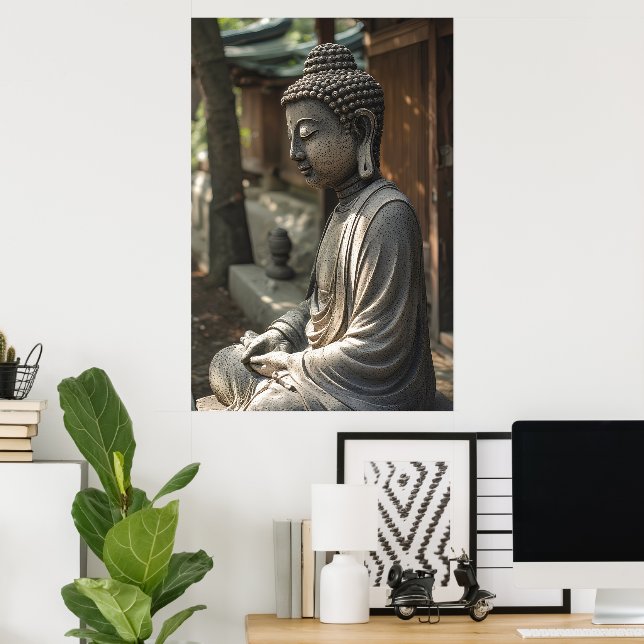 The Quiet Buddha Poster (Home Office)