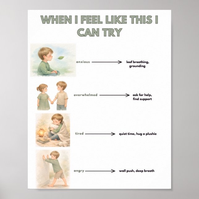 The Quiet Grove Coping Choices Poster (Front)
