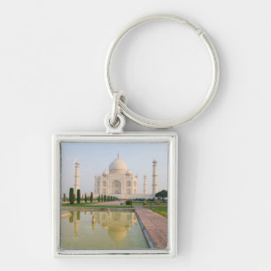 The quiet peaceful Taj Mahal at sunrise one of Key Ring