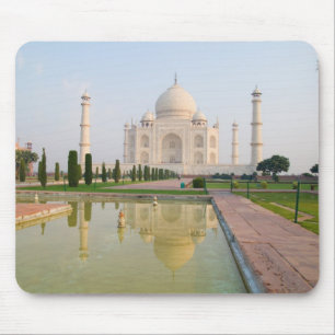 The quiet peaceful Taj Mahal at sunrise one of Mouse Mat