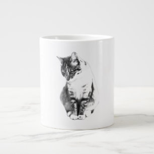 The Quiet Watcher Large Coffee Mug