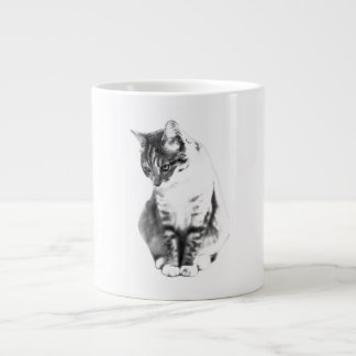 The Quiet Watcher Large Coffee Mug