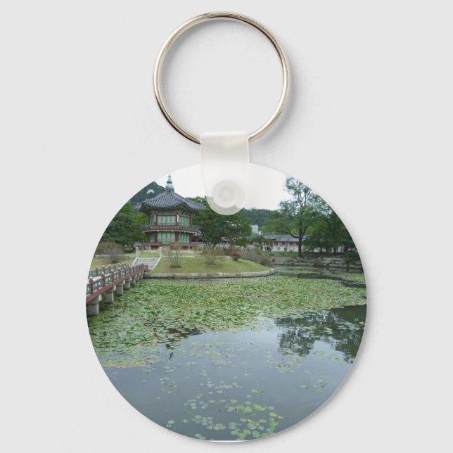 The Quietness of Korea Key Ring (Front)