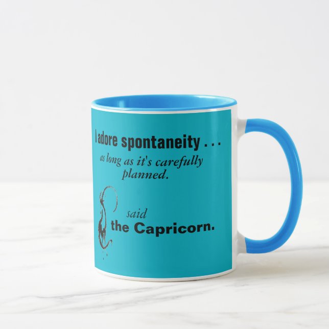 The Quintessential Capricorn Mug (Right)