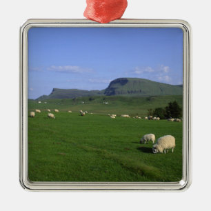 The Quiraing Mountains, Isle of Skye, Highlands, Metal Tree Decoration