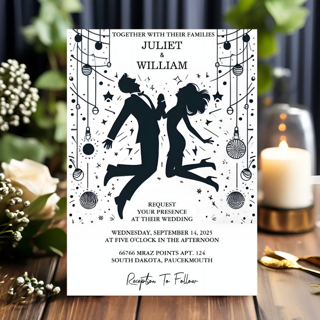 The Quirky Funky Unique Humour Meme Funny Wedding Invitation (Creator Uploaded)