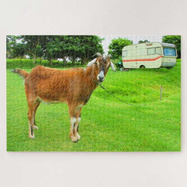 THE QUIRKY GOAT 20x30 INCH Jigsaw Puzzle (Horizontal)