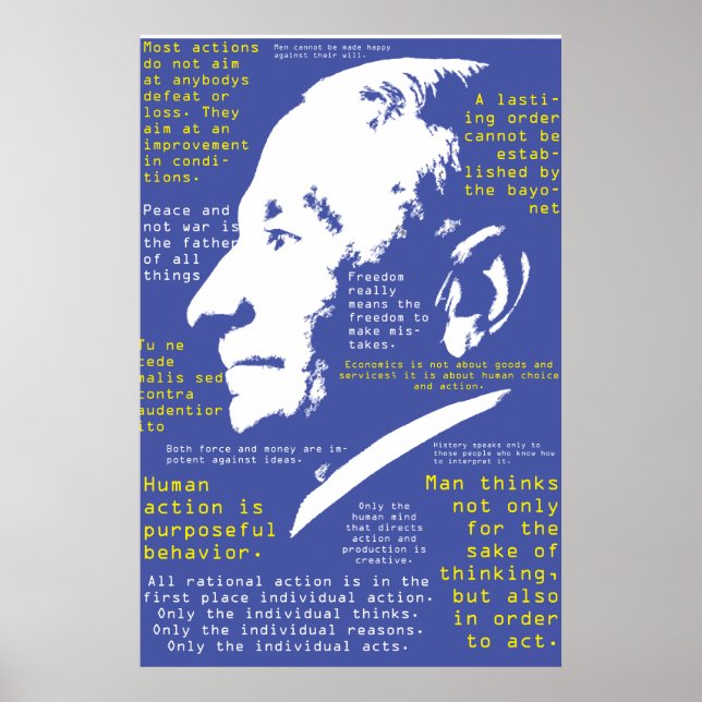 The Quoteable Mises Poster (Front)