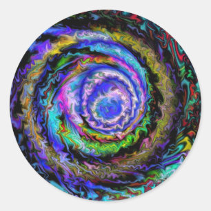 The Rabbit Hole Classic Round Sticker