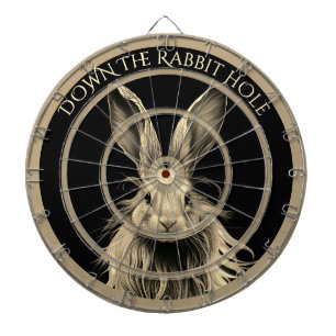 The Rabbit Hole Neat Rabbit Dartboard