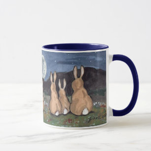 "The Rabbit in the Moon" Original Charming Artwork Mug