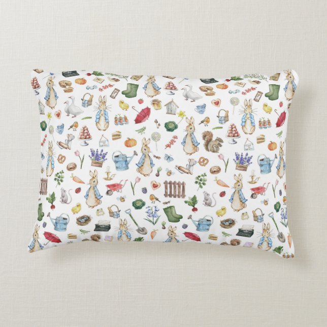 The Rabbit Peter Decorative Cushion (Back)