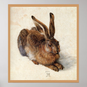 THE RABBIT ( Young Hare ) Poster