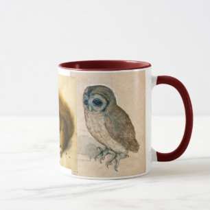The Rabbit ( Young Hare ) ,Squirrels and Owl Mug
