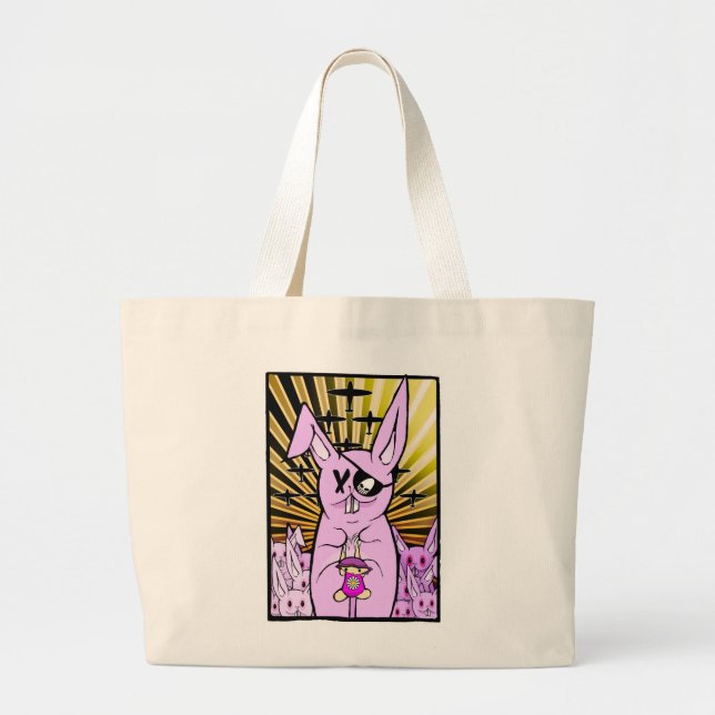 The Rabbits 2012 Large Tote Bag (Front)