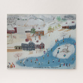 The Race Around the Pond Jigsaw Puzzle