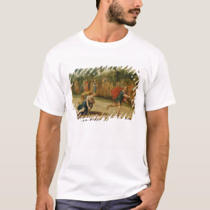The Race of Atalanta and Hippomenes (oil on panel) T-Shirt