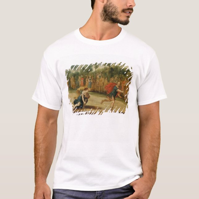 The Race of Atalanta and Hippomenes (oil on panel) T-Shirt (Front)