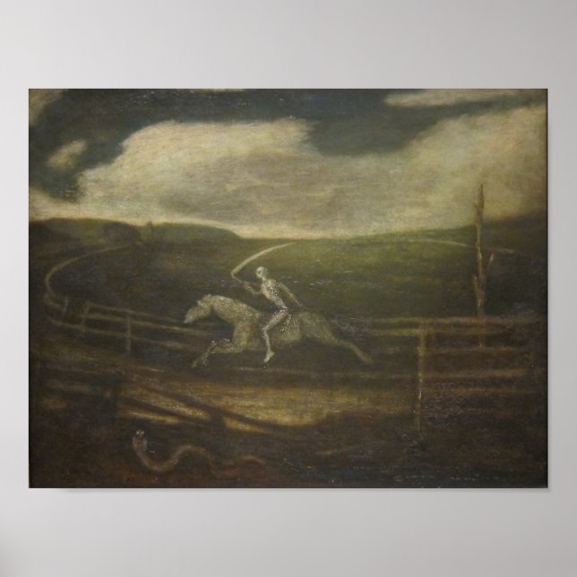 The Race Track Or Death On A Pale Horse Poster (Front)