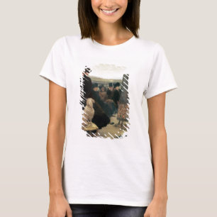 The Races at Auteuil, part of a triptych (oil on c T-Shirt