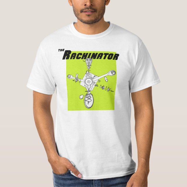 the rachinator (colour) T-Shirt (Front)