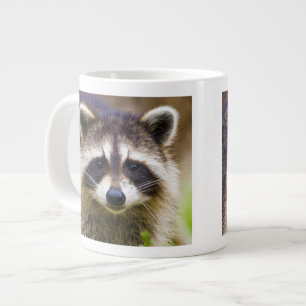The racoon, Procyon lotor Large Coffee Mug