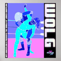 The Rad Mall "80's Wrestling II / WOLG" Poster