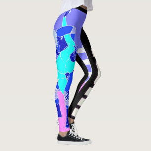 The Rad Mall "80's Wrestling II / WOLG" Women's Leggings