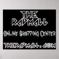 The Rad Mall "Headbangers" Poster