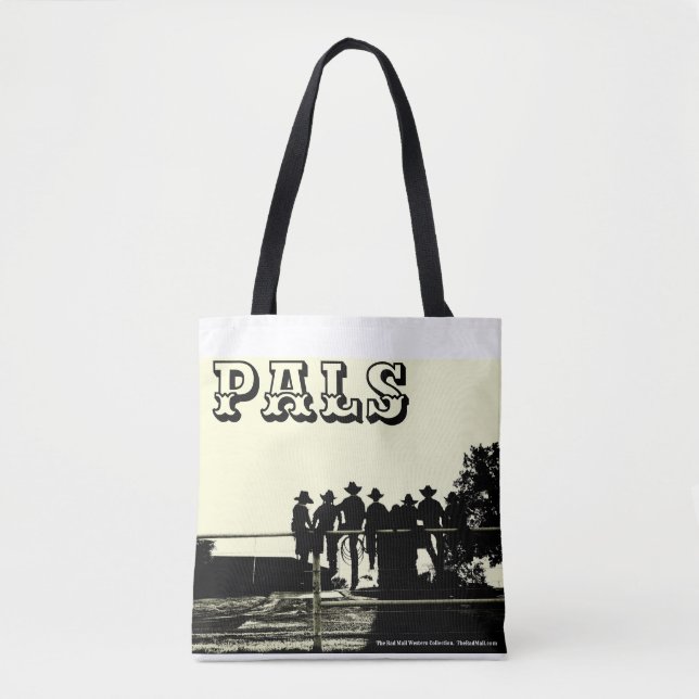 The Rad Mall "PALS" 16in x 16in Tote Bag (Front)