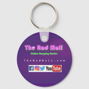 The Rad Mall "Website" Keychain