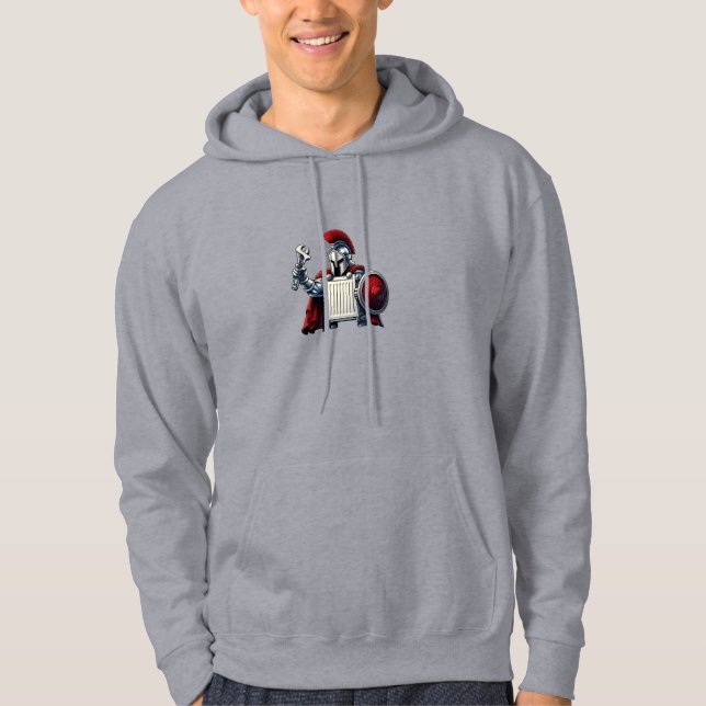 The Radiator – Funny Plumber’s Hoodie (Front)