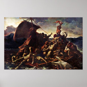 The Raft Of The Medusa, By Géricault Jean Louis T Poster