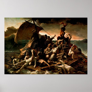 The Raft of the Medusa by Theodore Gericault Poster