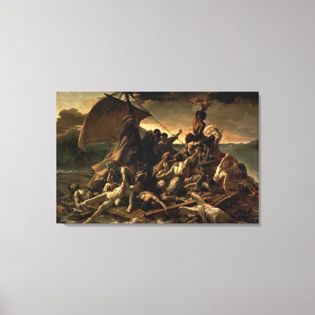 The Raft of the Medusa - Théodore Géricault Canvas Print (Front)