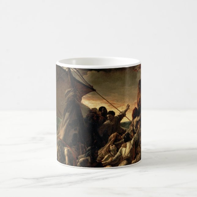 The Raft of the Medusa - Théodore Géricault Coffee Mug (Center)