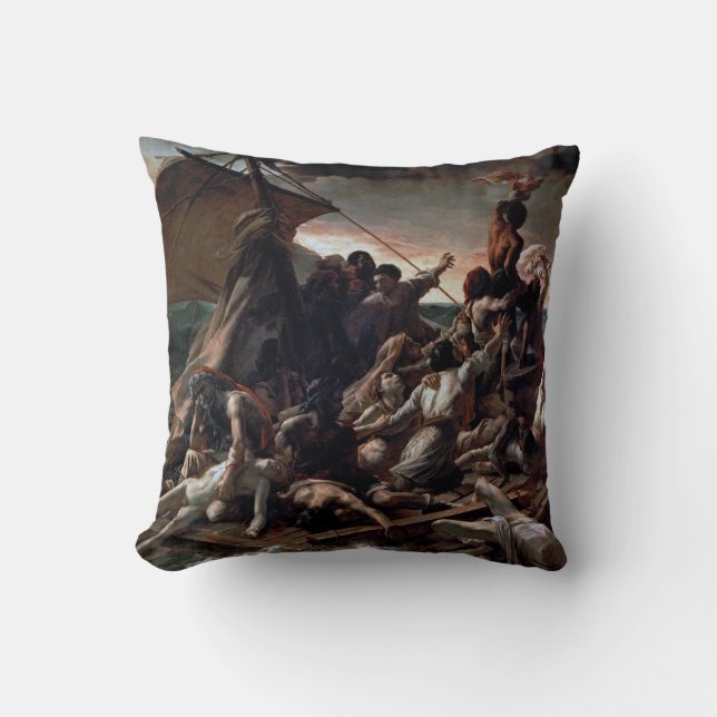 The Raft of the Medusa, Theodore Gericault Cushion (Front)
