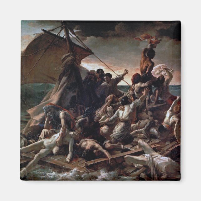 The Raft of the Medusa, Theodore Gericault Magnet (Front)