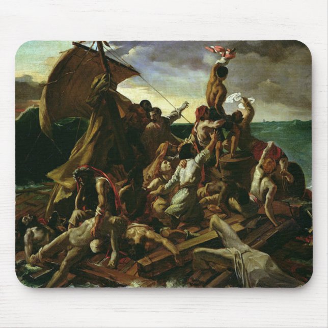 The Raft of the Medusa Théodore Géricault Mouse Mat (Front)