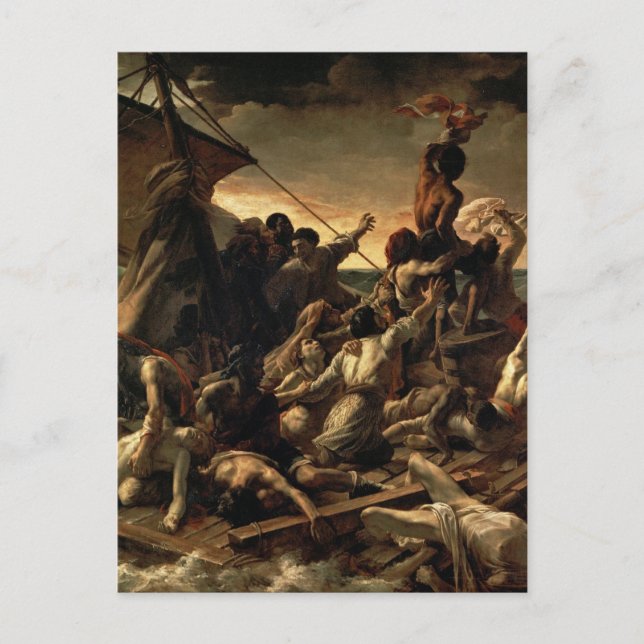 The Raft of the Medusa - Théodore Géricault Postcard (Front)