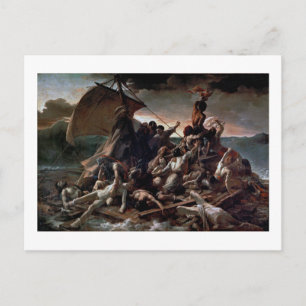 The Raft of the Medusa, Theodore Gericault Postcard