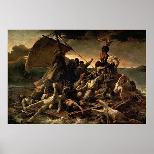 The Raft of the Medusa - Théodore Géricault Poster (Front)