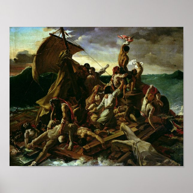 The Raft of the Medusa Théodore Géricault Poster (Front)