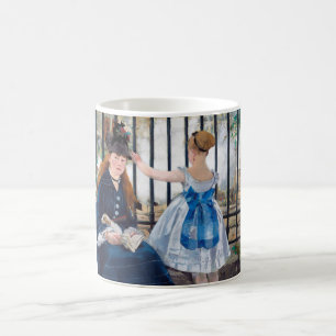 The Railway, Edouard Manet Coffee Mug