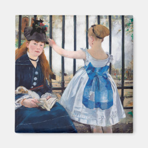 The Railway, Edouard Manet Magnet