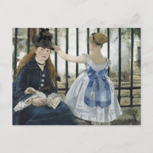 The Railway   Édouard Manet Postcard