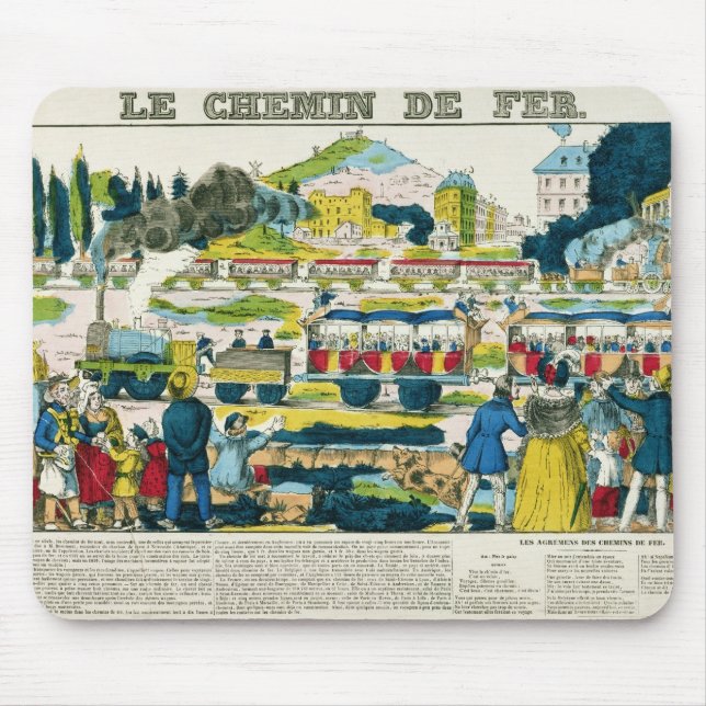 The Railway Mouse Mat (Front)