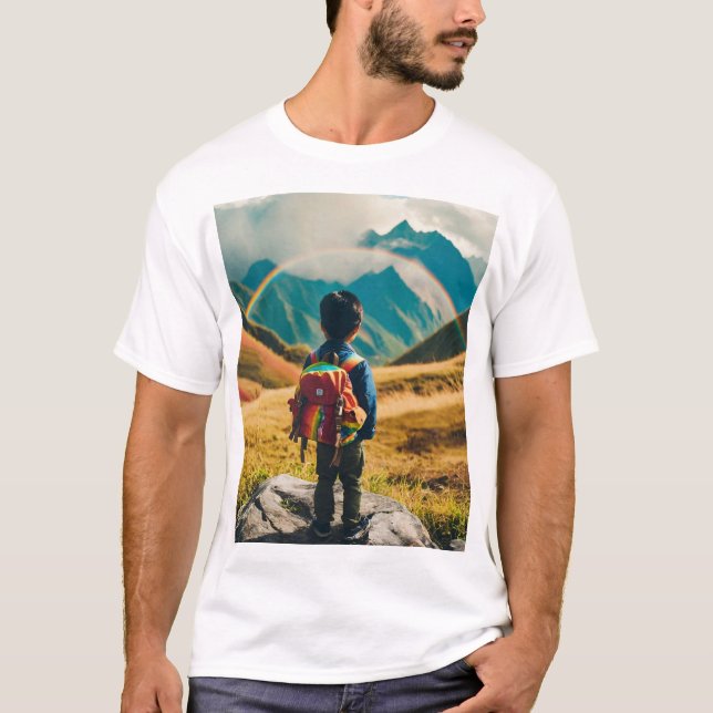 The Rainbow Explorer T-Shirt (Front)